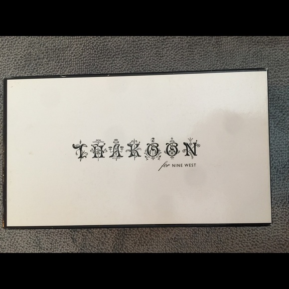 Thakoon x Nine West patent leather & lace pump peep toe heel 9.5M or 9M - Picture 12 of 12